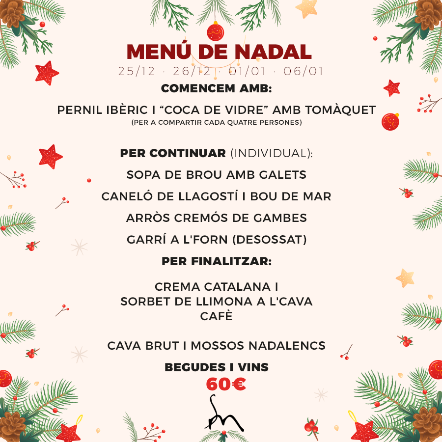 menu de nadal sant marti