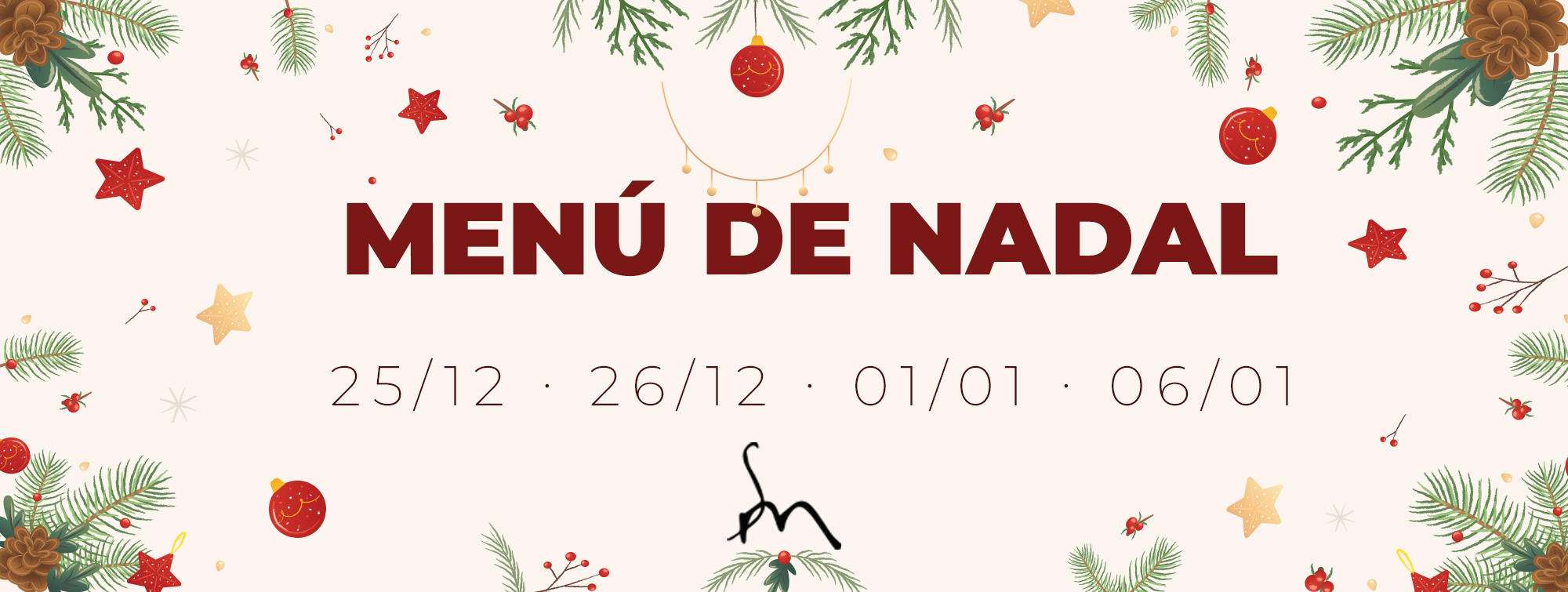 menú de nadal a sant marti